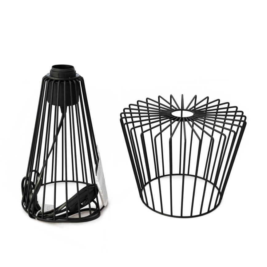 Stona lampa TORRI 1xE27/15W/230V crna