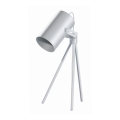 Stona lampa TUBA 1xE27/24W/230V bela