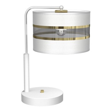 Stona lampa ULTIMO 1xE27/6W/230V bela
