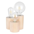 Stona lampa VINCENT 3xE27/15W/230V breza