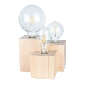 Stona lampa VINCENT 3xE27/15W/230V breza
