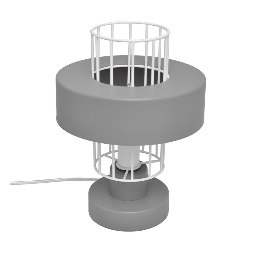 Stona lampa VOLTA 1xE27/15W/230V siva