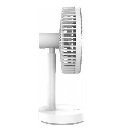 Stoni punjivi ventilator sa LED lampom 3000mA/3,7V USB-C