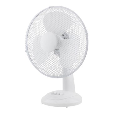 Stoni ventilator 30 cm, beli, 3 brzine, 40 W