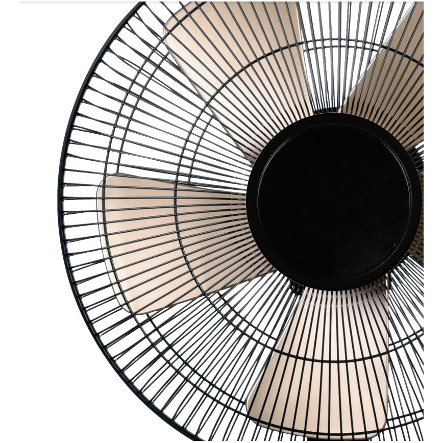 Stoni ventilator 40W/230V, prečnik 35 cm, crna/zlatna