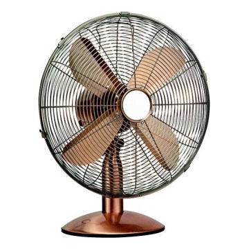 Stoni ventilator 50W/230V, prečnik 30 cm, u bakarnoj boji