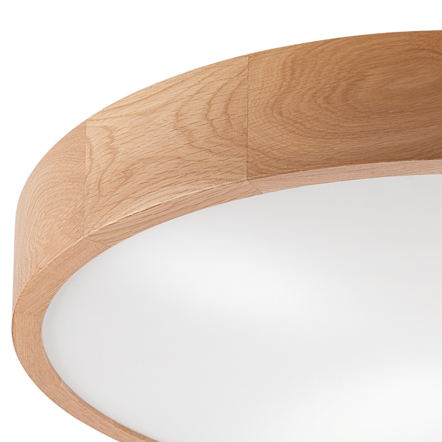 Stropna svetiljka OAK 4xE27/60W/230V preč. 57,5 cm hrast
