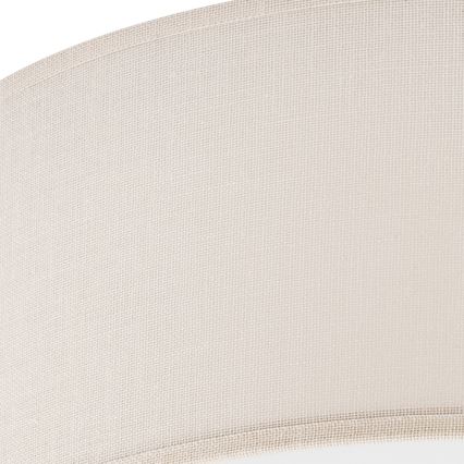Stropna svetiljka SIRJA DOUBLE 4xE27/15W/230V prečnik 45 cm krem boje