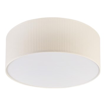 Stropna svetiljka SIRJA PLISADO 2xE27/15W/230V prečnika 35 cm, krem boje