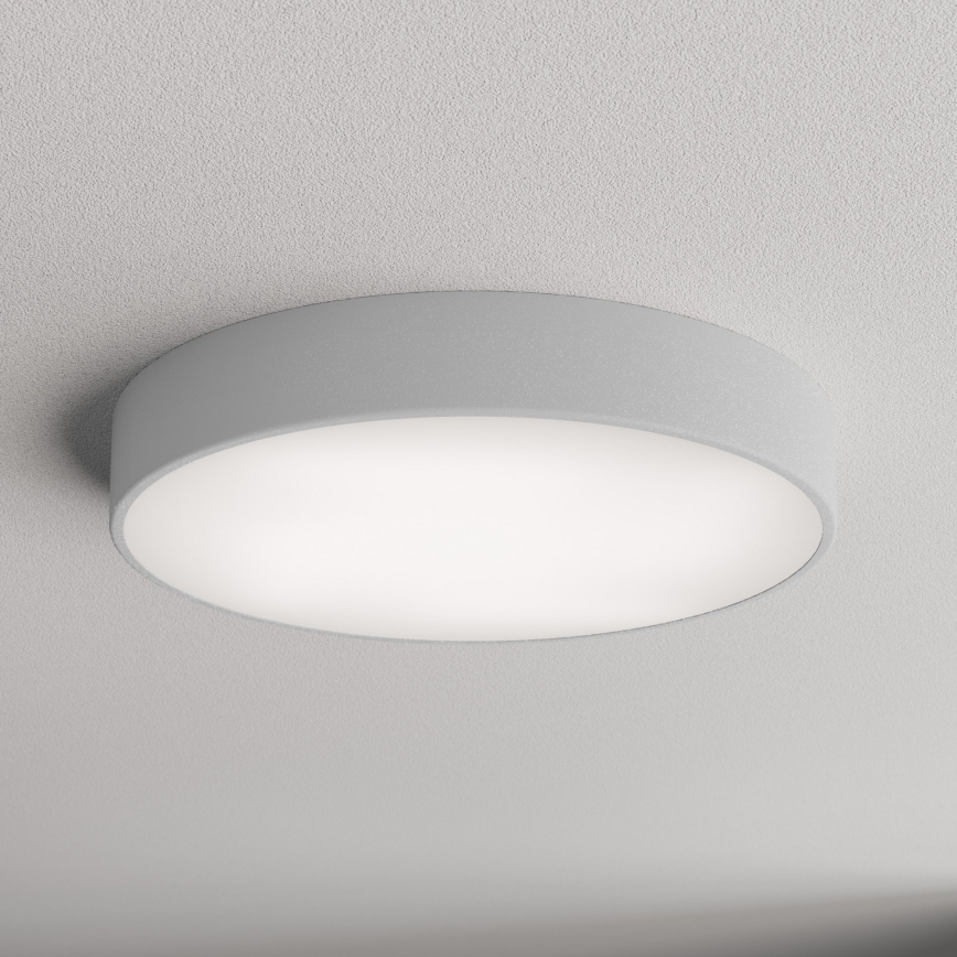 Stropno kupatilsko svetlo sa senzorom CLEO 4xE27/24W/230V, prečnika 50 cm, IP54, sivo