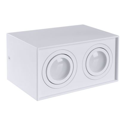 Stropno spot svetlo HADAR Q2 2xGU10/10W/230V belo