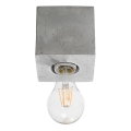 Stropno svetlo ABEL 1xE27/60W/230V beton