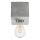 Stropno svetlo ABEL 1xE27/60W/230V beton