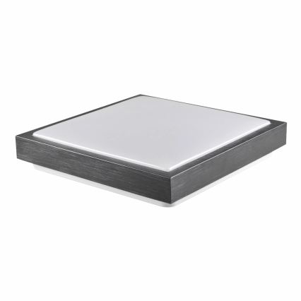 Stropno svetlo KAZIMIERZ 2xE27/20W/230V 29,5x29,5 cm crno