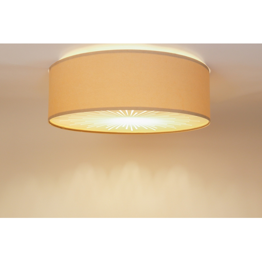 Stropno svetlo RAYS 2xE27/60W/230V, prečnik 60 cm, belo
