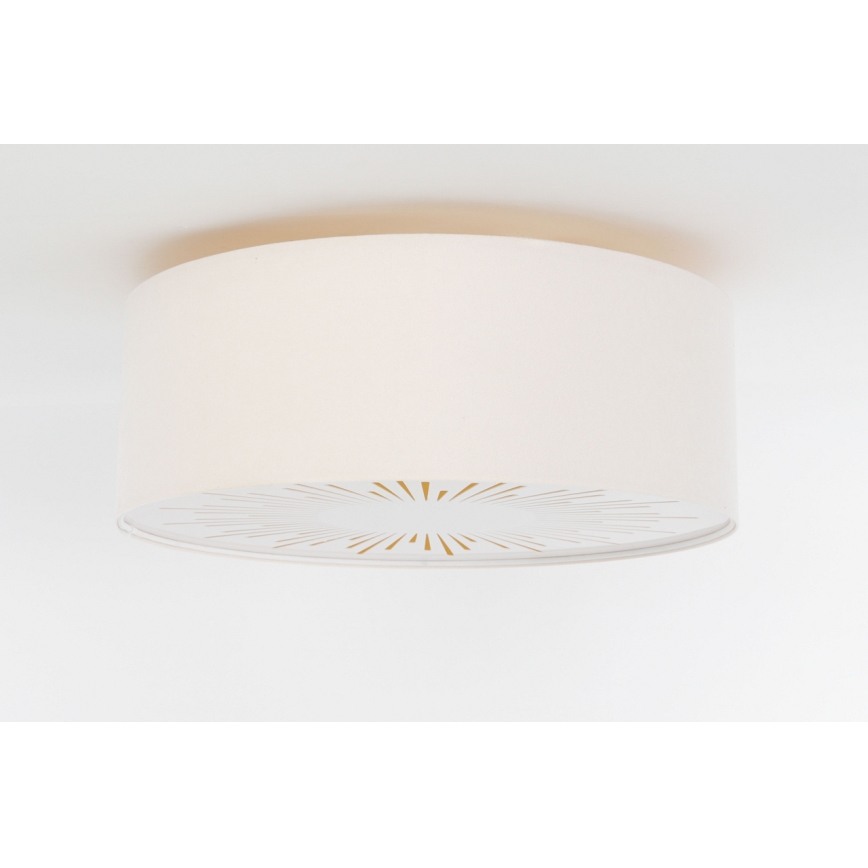 Stropno svetlo RAYS 2xE27/60W/230V, prečnik 60 cm, belo