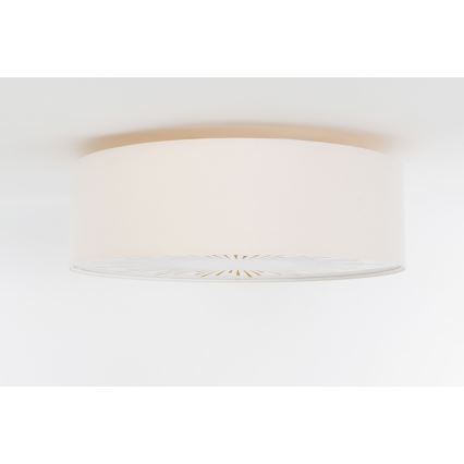 Stropno svetlo RAYS 2xE27/60W/230V, prečnik 60 cm, belo