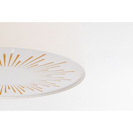 Stropno svetlo RAYS 2xE27/60W/230V, prečnik 60 cm, belo