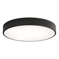 Stropno svetlo sa senzorom pokreta i sumraka CLEO 5xE27/24W/230V, prečnik 60 cm, crna