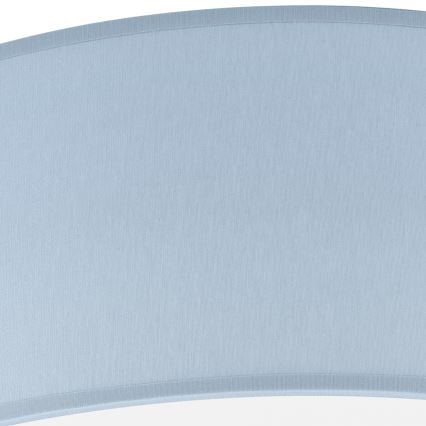 Stropno svetlo SIRJA PASTEL DOUBLE 4xE27/15W/230V Ø 45 cm plavo