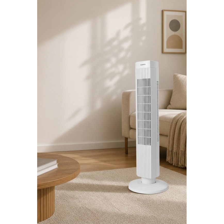 Stubasti ventilator 50W/230V 74,5 cm beli