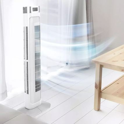 Stubni ventilator sa indikatorom temperature i daljinskim upravljačem 55W/230V