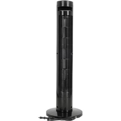 Stubni ventilator VENLO 45 W/230 V, 81 cm, crne boje