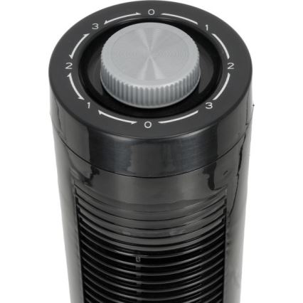 Stubni ventilator VENLO 45 W/230 V, 81 cm, crne boje