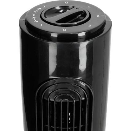 Stubni ventilator VENLO 45W/230V 73,6 cm crni