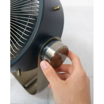 Stylies - Podni ventilator CASTOR 40W/230V crni