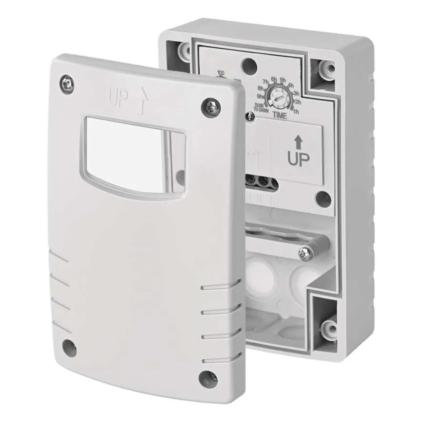 Sumrakni prekidač 1800W/230V IP65 bela