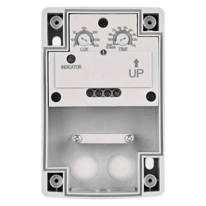 Sumrakni prekidač 1800W/230V IP65 bela