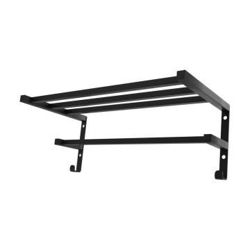 Sušač peškira za kupatilski radijator HF SHEFFIELD 52x25,6 cm crni