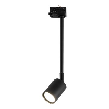 Svetiljka sa šipkom za 3-fazni šinski sistem TOP 1xGU10/8W/230V crna