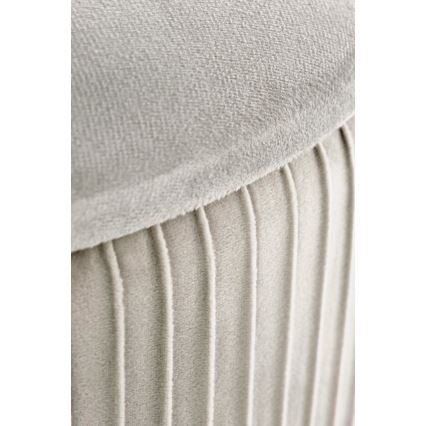 Tabure CRICKET, prečnik 40 cm, siva boja