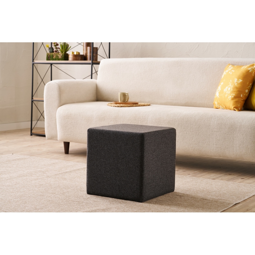 Tabure CUBI 40x40 cm tamno braon
