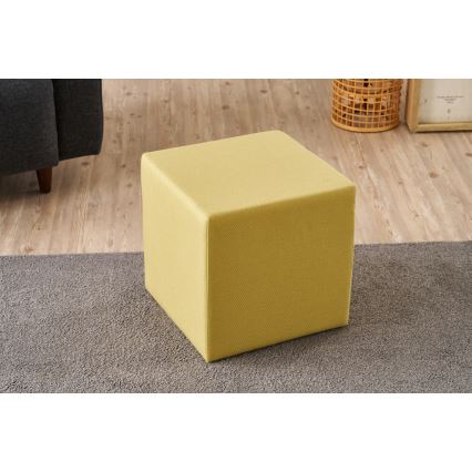 Tabure CUBI 40x40 cm žuta