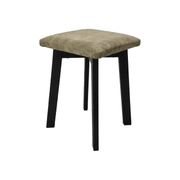 Tabure LUBE 36x36 cm crna/zelena