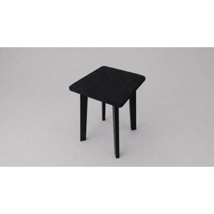 Tabure LUBE 36x36 cm, crni