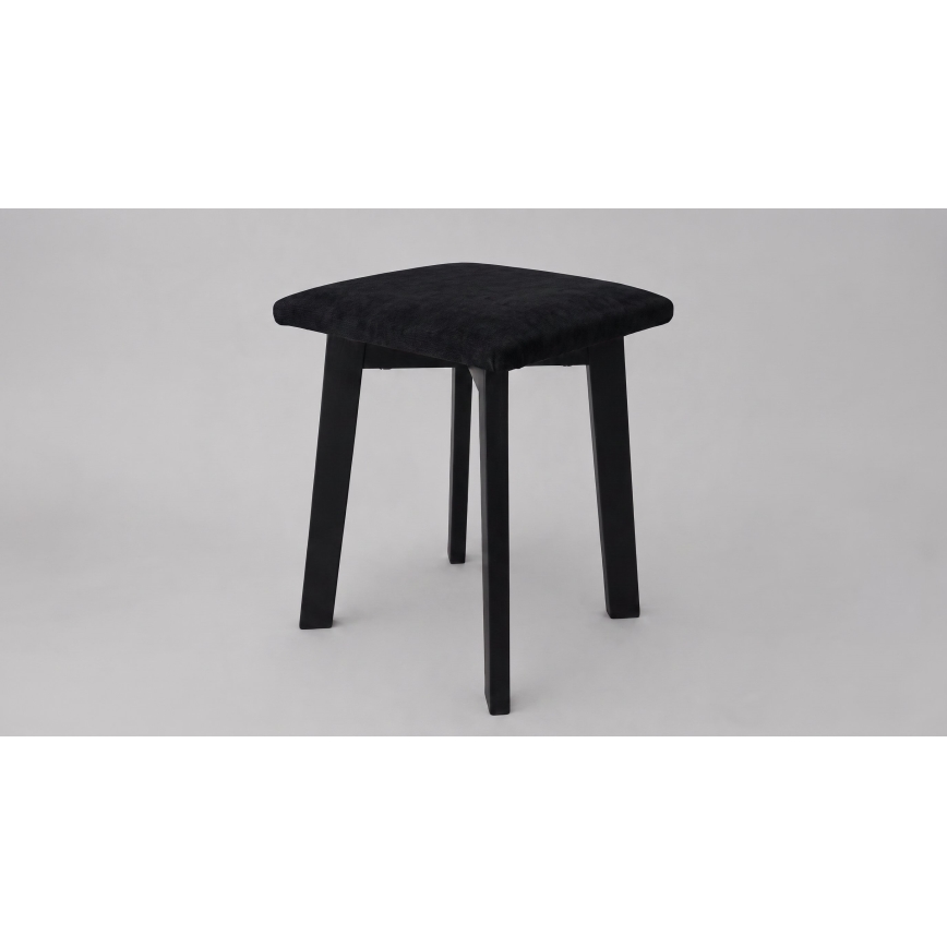 Tabure LUBE 36x36 cm, crni