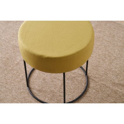 Tabure RELO prečnika 40 cm žut