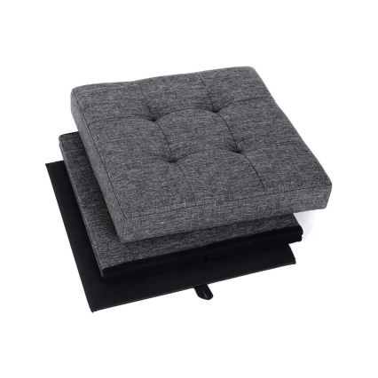 Tabure SULTAN 38x38 cm siva