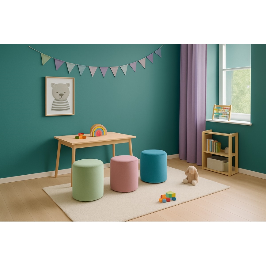 Tabure VEX Ø 36 cm plavi