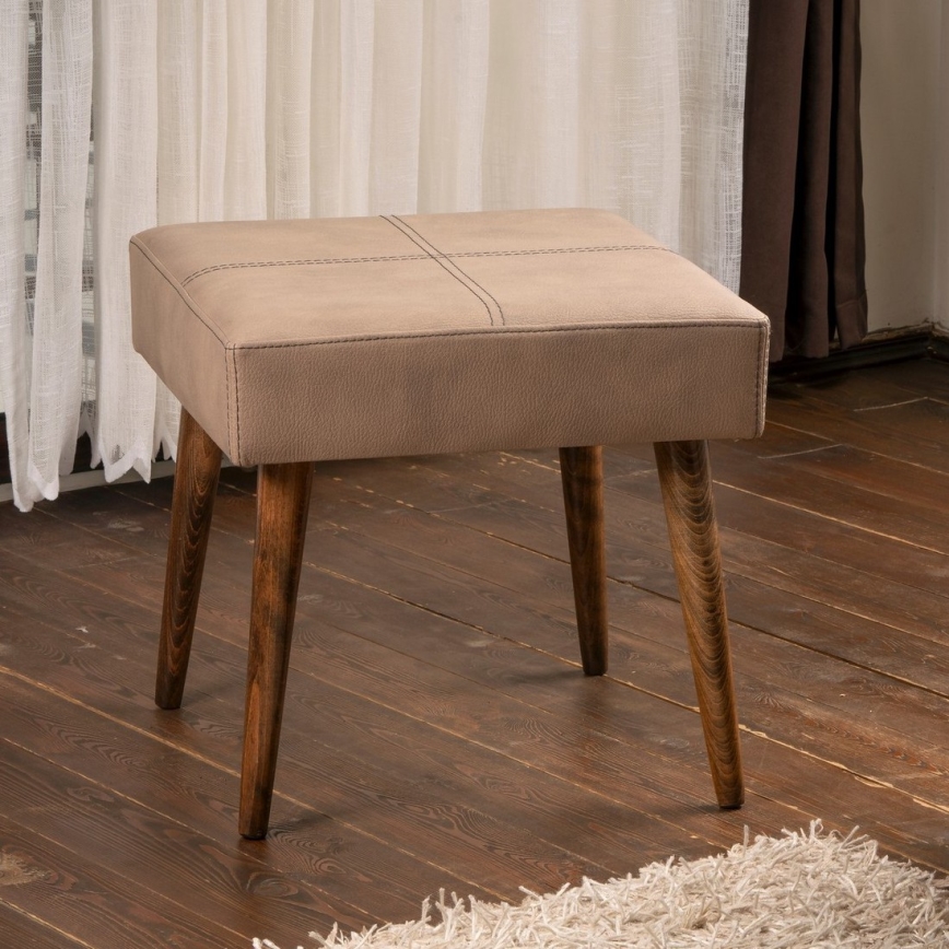 Taburet NUTO 46x46 cm braon