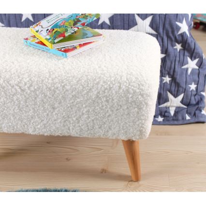 Taburet PIXI 32x61 cm bela