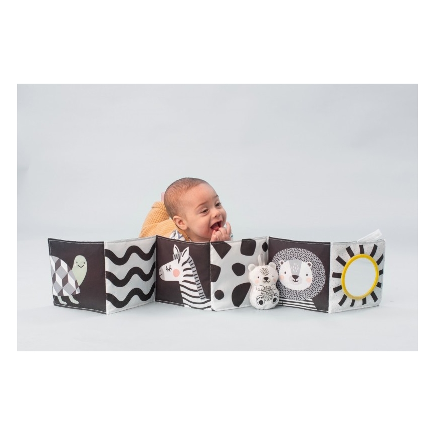 Taf Toys - Dečija tekstilna knjiga 3u1 Savana