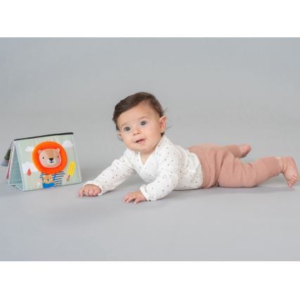 Taf Toys - Dečija tekstilna knjiga sa ogledalcem savana
