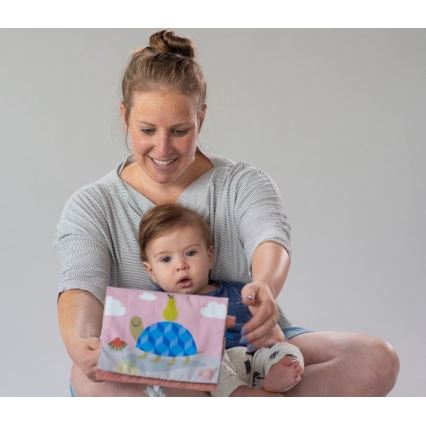 Taf Toys - Dečija tekstilna knjiga sa ogledalcem savana