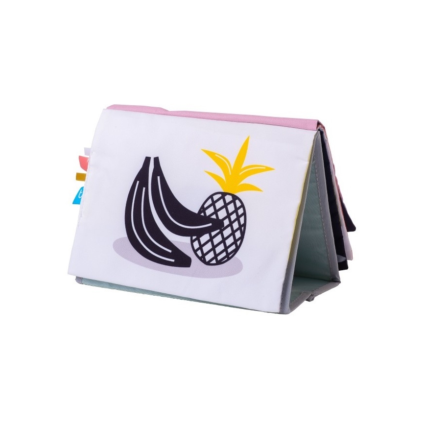 Taf Toys - Dečija tekstilna knjiga sa ogledalcem savana