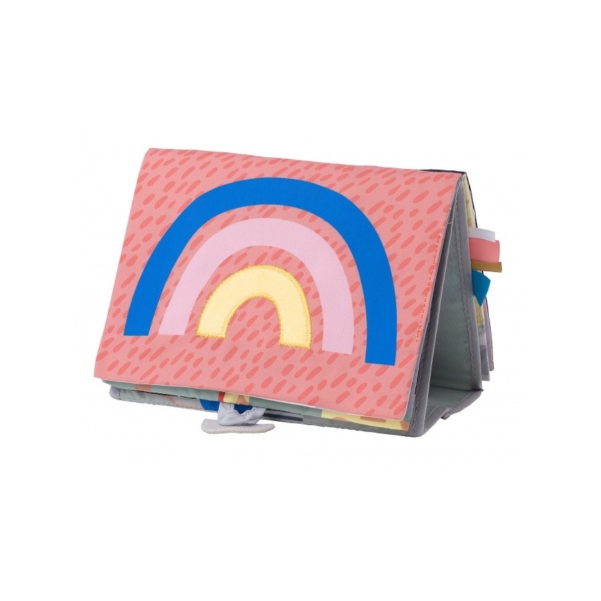 Taf Toys - Dečija tekstilna knjiga sa ogledalcem savana